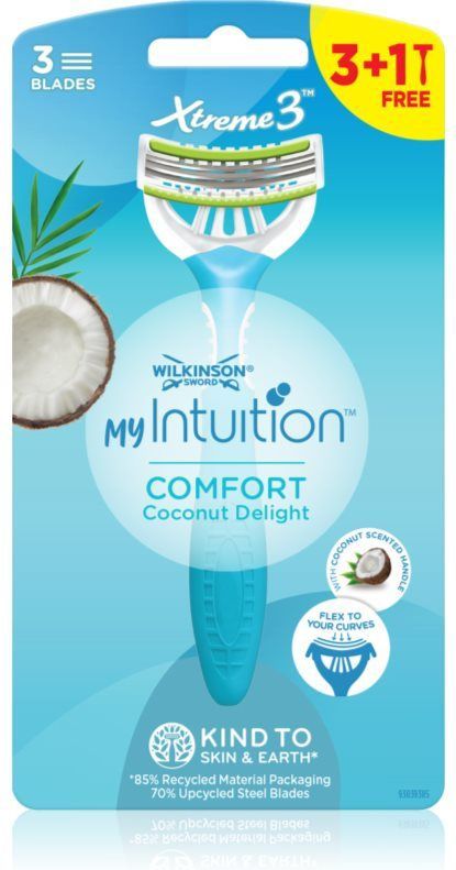 Wilkinson Sword - Xtreme 3 Comfort Coconut Delight - Wegwerp Scheermessen - 4 st