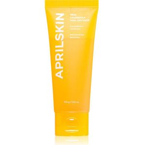 APRILSKIN Real Calendula Peel Off Pack Dieptereinigende Masker voor Hydratatie en Stralende Huid 100 g