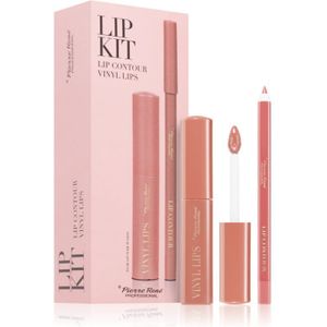 Pierre René Professional Lip Kit Gift Set voor Lippen 06 Nude Fusion 2 st