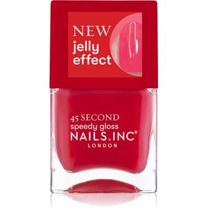 Nails Inc. 45 Second Speedy Gloss Snel Drogende Nagellak Tint Aria 14 ml