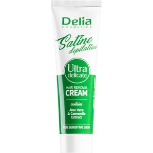 Delia Cosmetics - Satine Depilation - Ontharingscrème - Gevoelige Huid