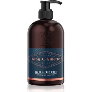 Gillette King C. Beard & Face Wash Baardshampoo 350 ml