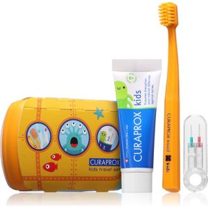 Curaprox Kids Travel Set - Cosmetica Reisset - Voor Tanden Tong en Tandvlees - 1 st
