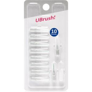 Herbadent UBrush! Vervangende Interdentalborstels-Tandenragers 1,2 mm Grey 1 st
