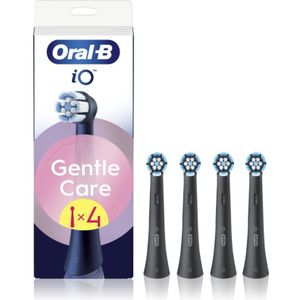 Oral B - iO Gentle Care - Vervangende Opzetstuk - Black - 4 st