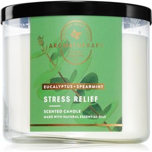 Bath & Body Works Eucalyptus Spearmint geurkaars Stress Relief 411 g