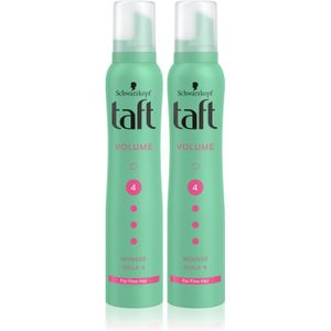 Schwarzkopf Taft Volume Styling Mousse Duo(voor Volume )