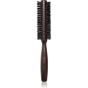 Janeke - Wooden Hair-Brush - Ronde Haarborstel - Houten Handvat - Nylon Borstelharen