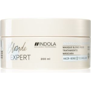 Indola Blond Expert Insta Cool Voedende Haarmasker voor Koude Blond Tinten 200 ml