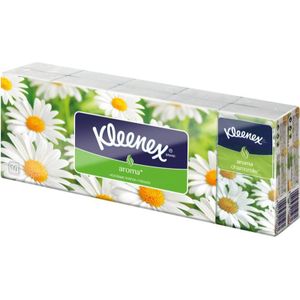 Kleenex - Aroma - Papieren Zakdoekjes - Camomile - 10x10 St