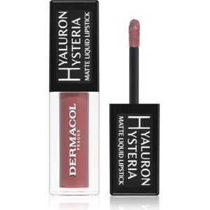 Dermacol Hyaluron Hysteria matte vloeibare lipstick Tint 06 4,5 ml