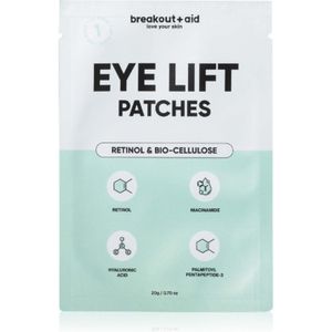 Breakout + Aid - Eye Lift Patches - Oogmasker - 1 Stuk