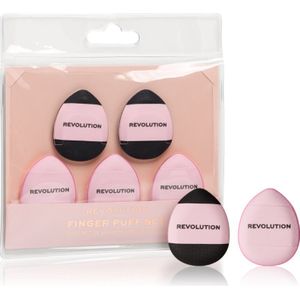 Makeup Revolution - Finger Puff Set - Poederdons - 5 Stuks - Sponsjes