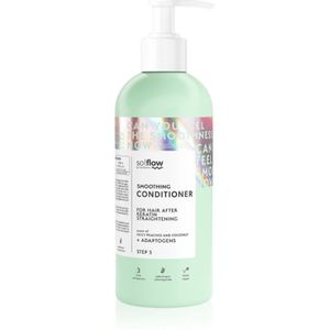 so!flow - After Keratin Straightening Smoothing Conditioner - 400 ml - Haarconditioner