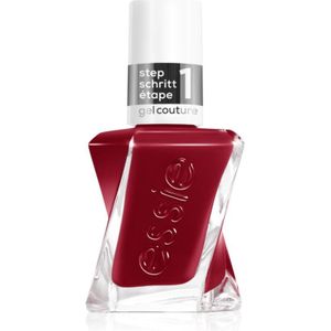 essie gel couture 2.0 Nagellak met gel effect Tint 509 paint the gown red 13,5 ml