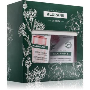 Klorane - Peony Bio - Haarverzorgingsset - 2 Stuks - Shampoo en Serum