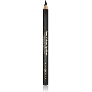 Dermacol True Colour Eyeliner Langaanhoudende Eye-Liner Potlood Tint 01 Black 4 g