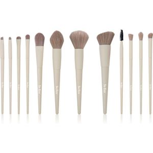So Eco - Flawless - 12 Piece Brush Set - Make-up Penselen - Professioneel
