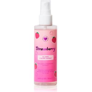 I Heart Revolution Strawberry Glow Fixing Spray Verhelderende Make-up fixer Tint Strawberry 100 ml