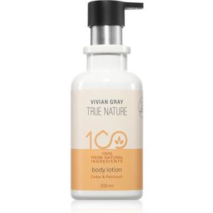 Vivian Gray - True Nature - Body Milk - Cedar & Patchouli - 300 ml