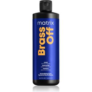Matrix Brass Off Masker voor het neutraliseren van koperkleurige ondertonen 500 ml