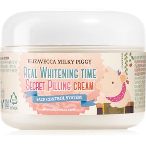 Elizavecca - Milky Piggy Real Whitening Time Secret Pilling Cream - 100 ml - Huidverzorging
