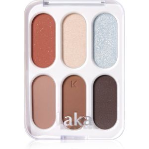 Laka Forever6 Eye Palette oogschaduw palette Tint 01 Beginning 7 g