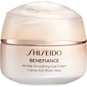 Shiseido Benefiance Wrinkle Smoothing Eye Cream Voedende Oogcrème voor Rimpelvermindering 15 ml
