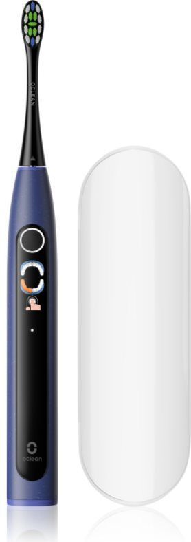 Oclean - X Lite Set - Elektrische Tandenborstel - Donkerblauw - Inclusief Reisetui