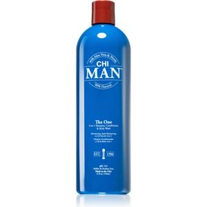 CHI Man The One 3 in1 Shampoo, Conditioner & Body Wash 739 ml