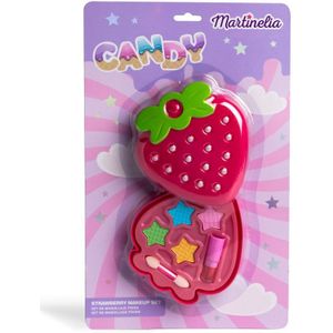 Martinelia - Candy Strawberry - Makeup Set - Kinderen 3+ - Eenvoudig afwasbaar