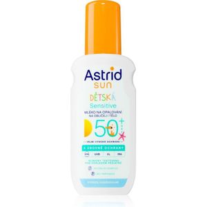 Astrid Sun Sensitive Kinder Zonnebrandmelk SPF 50+ in Spray 150 ml