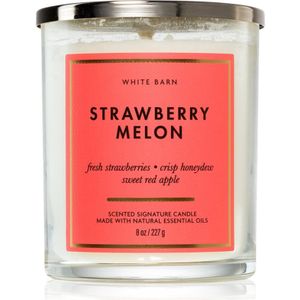 Bath & Body Works Strawberry Melon geurkaars 227 g