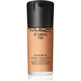 MAC Cosmetics Studio Fix Fluid SPF 15 24HR Matte Foundation + Oil Control Matterende Make-up SPF 15 Tint NC40 30 ml