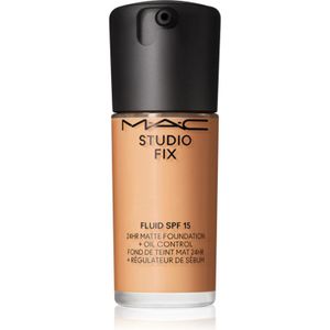 MAC Cosmetics Studio Fix Fluid SPF 15 24HR Matte Foundation + Oil Control Matterende Make-up SPF 15 Tint NC40 30 ml