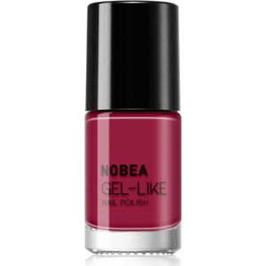 NOBEA - Day-to-Day - Nagellak - Pomegranate Red - Gel Effect - 6 ml