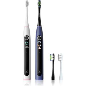 Oclean - X Lite Duo Set - Sonische Tandenborstel - Blue Grey - 2x1 st