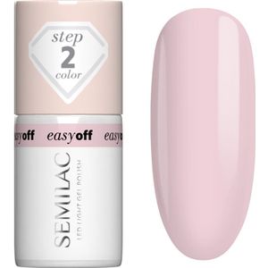 Semilac Easy Off Step 2 Gel Nagellak voor UV/LED Lamp Tint Pink Marshmallow 7 ml