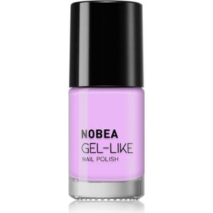 NOBEA Day-to-Day Gel-like Nail Polish Nagellak met gel effect Tint #N69 Sweet violet 6 ml