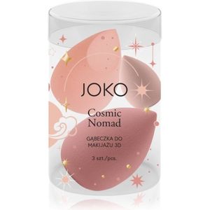 JOKO Cosmic Nomad - Applicatoren Set - Sponsjes voor Vrouwen - 3 Stuks