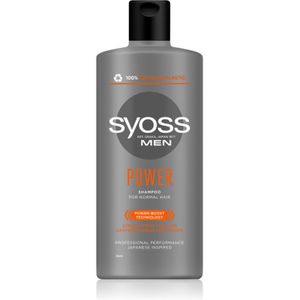 Syoss Men Power & Strength Versterkende Shampoo  met Cafeïne 440 ml