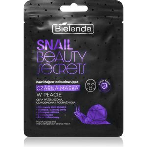 Bielenda - Snail Beauty Secrets - Hydraterend Sheet Mask - Voor Droge Huid - 1 St