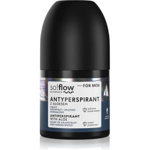 so!flow Men Antiperspirant Roll-On - Aloe - 50 ml