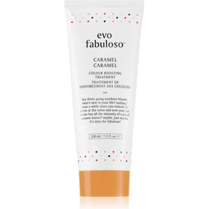 EVO Fabuloso Colour Boosting Treatment Haarmasker voor Accentueren van Haarkleur Tint Caramel 220 ml