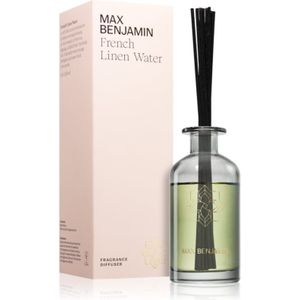 MAX Benjamin French Linen Water aroma diffuser met vulling 150 ml