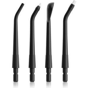 Tesla - FS200 Spare Heads - Vervangspuitkop - Zwart - 4 Stuks