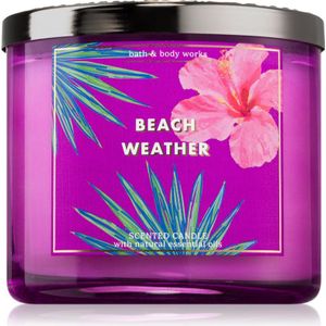 Bath & Body Works Beach Weather geurkaars 411 g