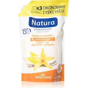 PAPOUTSANIS - Natura Vanilla Caramel - Vloeibare Zeep - 750 ml