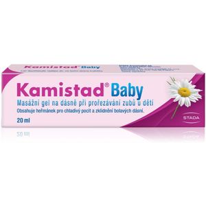 Kamistad Baby Verkoelende Massage Gel Ondersteunende Hersteller voor Geirriteerd Tandvlees 20 ml