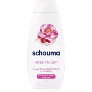 Schwarzkopf - Schauma Rose Oil - Shampoo en Conditioner 2in1 - 400 ml